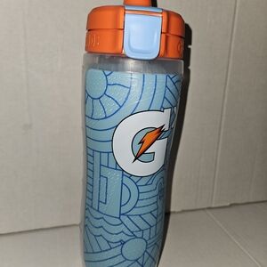 Lionel Messi Gatorade Blue and Orange Water Bottle Never Used